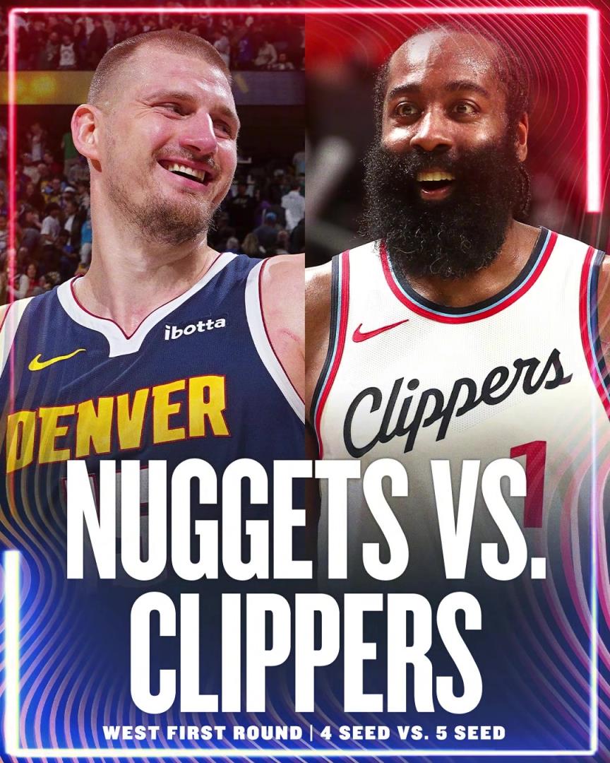 帶隊(duì)的神！哈登率快船鎖定西部第5，生涯從未缺席過季后賽！