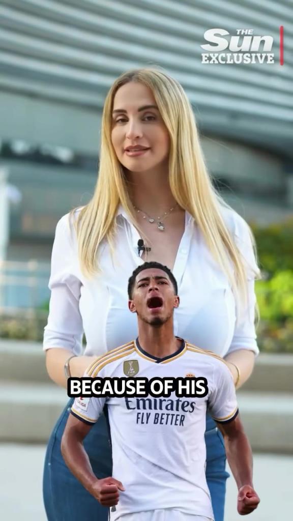 WTF！根本聽不清這皇馬女主持講啥，這身材真的很吸引眼球